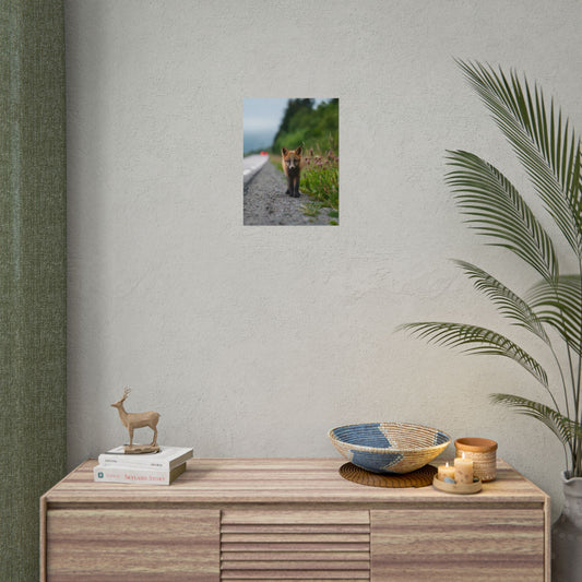 Nature-Inspired Fox Poster