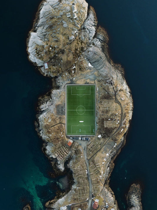 Unique Aerial Art Print