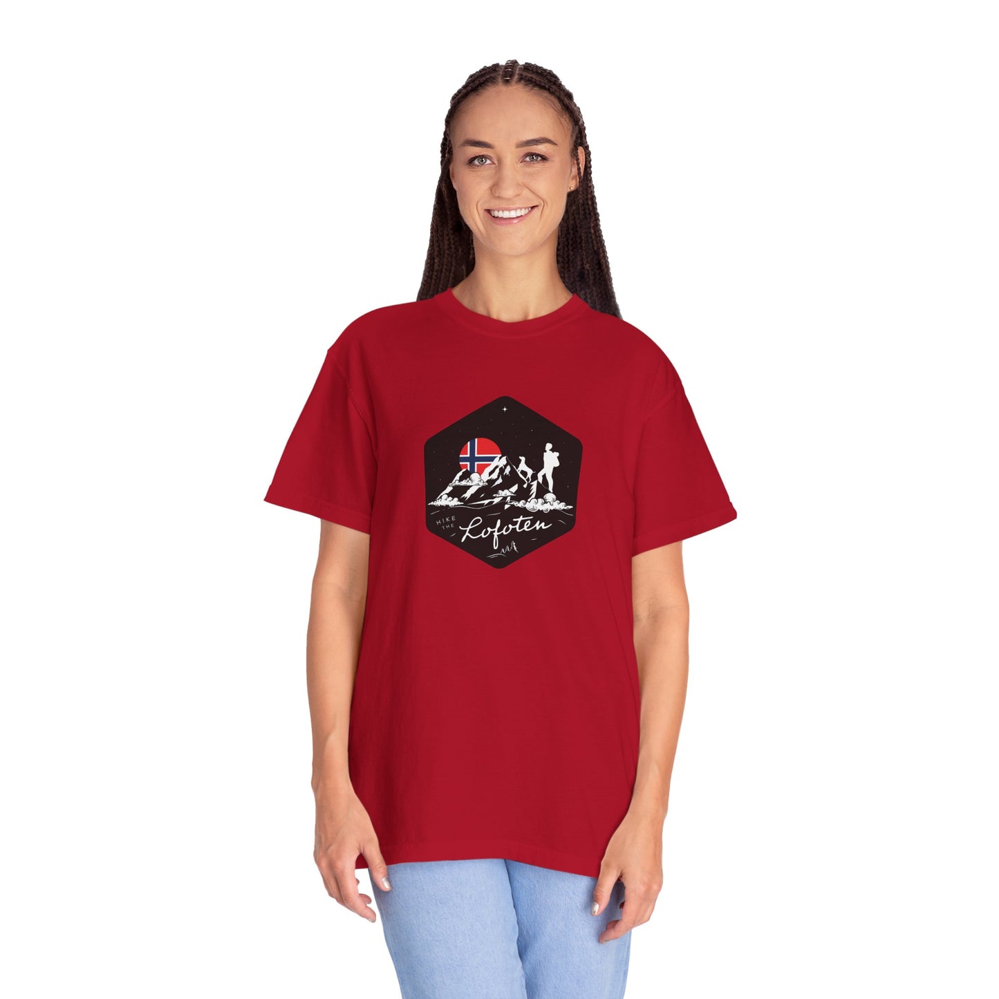 Nature Lover Unisex T-shirt - Lofoten Hiker Norway