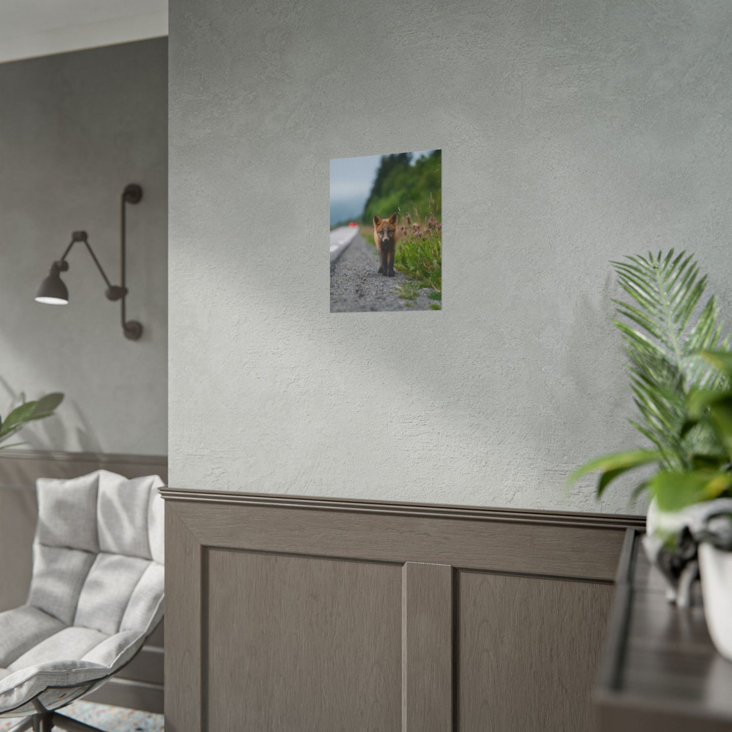 Nature-Inspired Fox Poster