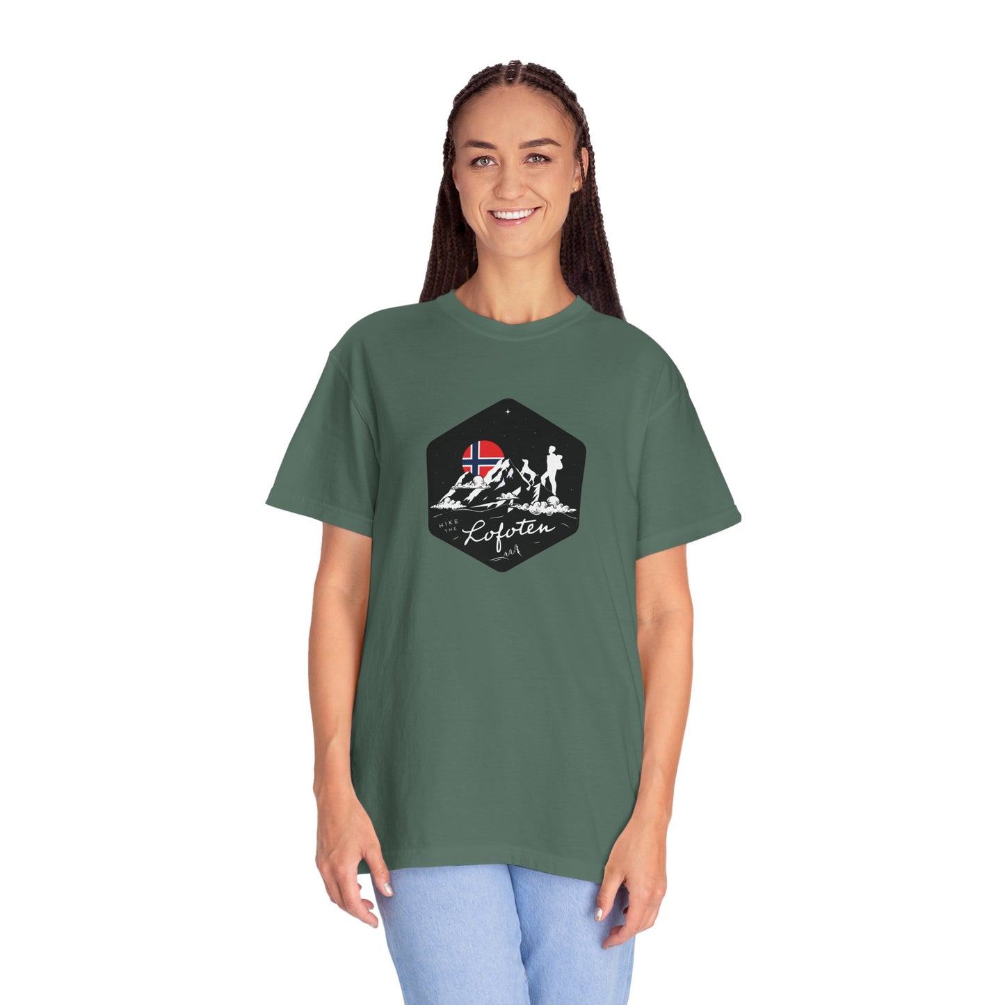 Nature Lover Unisex T-shirt - Lofoten Hiker Norway