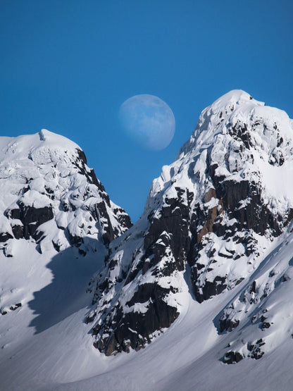 Mountain Moon Snow