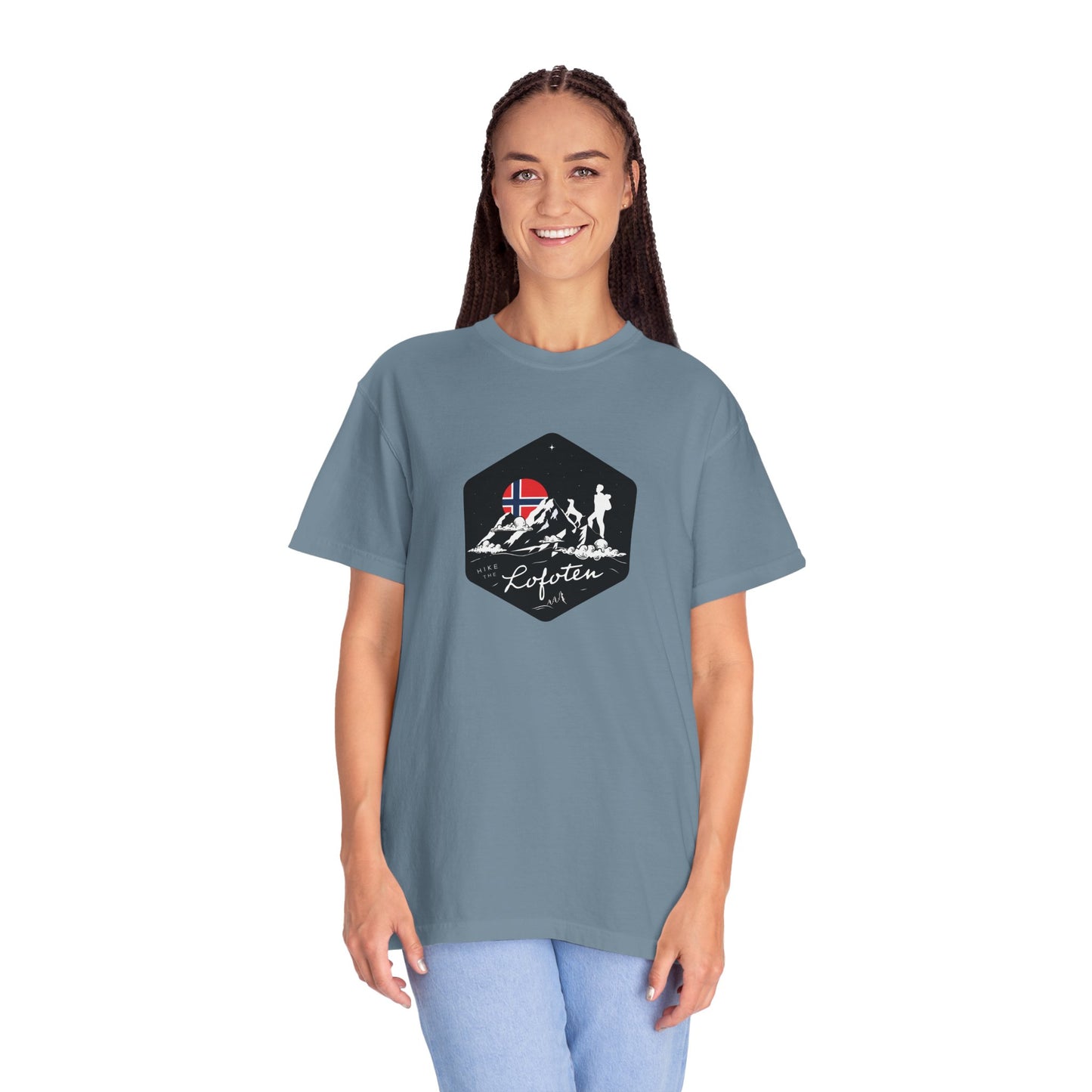 Nature Lover Unisex T-shirt - Lofoten Hiker Norway