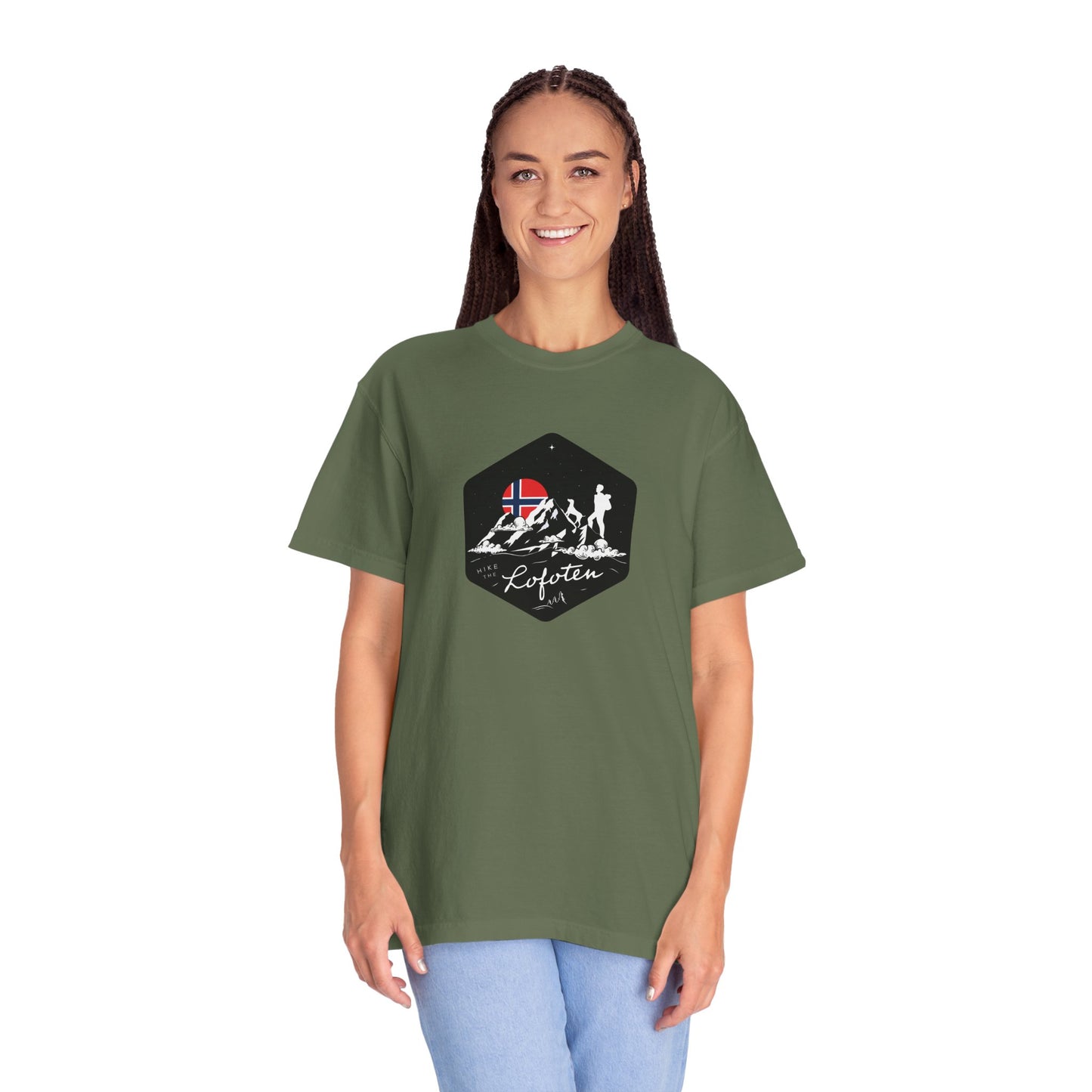 Nature Lover Unisex T-shirt - Lofoten Hiker Norway